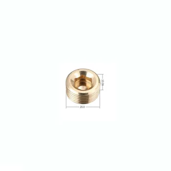 1/2" BSP Male Thread Brass Bulk Head Plug Allen Hex Head Socket Water Tube Pipe Fitting End Cap
1/2" BSP Male Thread Brass Bulk Head Plug Allen Hex Head Socket Water Tube Pipe Fitting End Cap