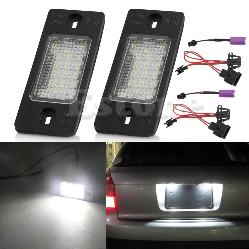 1 Pair Number License Plate LED Light Lamp Signal Lamp Car-styling For Porsche Cayenne Drop shipping
1 Pair Number License Plate LED Light Lamp Signal Lamp Car-styling For Porsche Cayenne Drop shipping