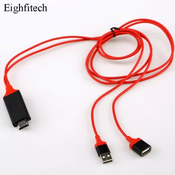 Eighfitech Usb Usb To Hdmi Cable for Iphone/Android/Type-c Mobile Phone Same Screen Line Tv Conversion HDTV Line Projector
Eighfitech Usb Usb To Hdmi Cable for Iphone/Android/Type-c Mobile Phone Same Screen Line Tv Conversion HDTV Line Projector