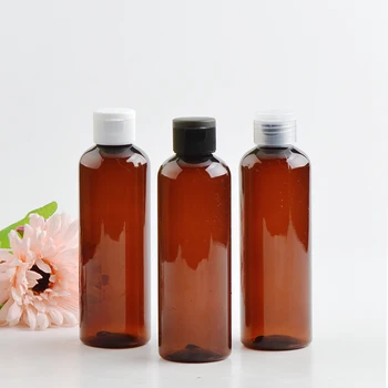 50pcs 200ml flip top cap plastic brown bottle Cosmetic lotion cream PET container Travel shampoo bottles with lids
50pcs 200ml flip top cap plastic brown bottle Cosmetic lotion cream PET container Travel shampoo bottles with lids