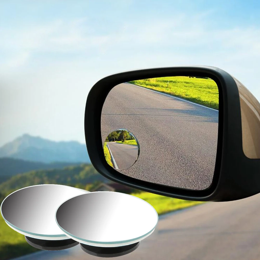 2Pcs/Set 360 Wide Angle Car RearView Mirror for Car Vehicle Side Blindspot Blind Spot Small Round Convex Mirror with 3M Tape
2Pcs/Set 360 Wide Angle Car RearView Mirror for Car Vehicle Side Blindspot Blind Spot Small Round Convex Mirror with 3M Tape