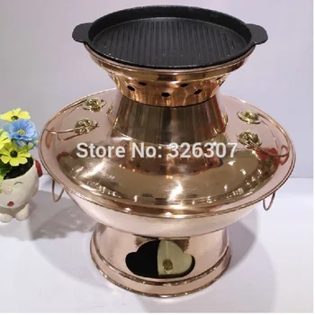 36cm China Sichuan roast rinse one copper hot pot thickened Mongolian Chinese charcoal fondue pot handmade cooking barbecue BBQ
36cm China Sichuan roast rinse one copper hot pot thickened Mongolian Chinese charcoal fondue pot handmade cooking barbecue BBQ