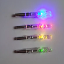Free Shipping 12pcs/Set Outdoor Hunting Shooting Archery Arrow Bow Dual Tail Inside Light Bright LED Luminous Arrow Nock Tail
Free Shipping 12pcs/Set Outdoor Hunting Shooting Archery Arrow Bow Dual Tail Inside Light Bright LED Luminous Arrow Nock Tail