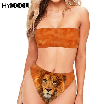 HYCOOL Bikini 2019 Swimming Suit For Women Solid Color Swimsuit Animal 3D Printing Beach Swimsuit Ladies Swimwear Bikini Mujer 
HYCOOL Bikini 2019 Swimming Suit For Women Solid Color Swimsuit Animal 3D Printing Beach Swimsuit Ladies Swimwear Bikini Mujer