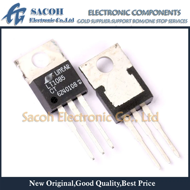 

New Original 5PCS/Lot LT1085CT LT1085CT-5 OR LT1085CT-12 LT1085 1085 TO-220 3A Fixed Voltage Regulator