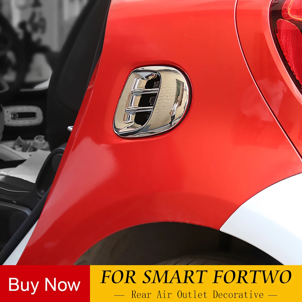 Rear Air Outlet Decorative Frame ABS Sticker 3D Air Outlet Protection Cover Car Styling Accessories For new Smart Fortwo 453
Rear Air Outlet Decorative Frame ABS Sticker 3D Air Outlet Protection Cover Car Styling Accessories For new Smart Fortwo 453