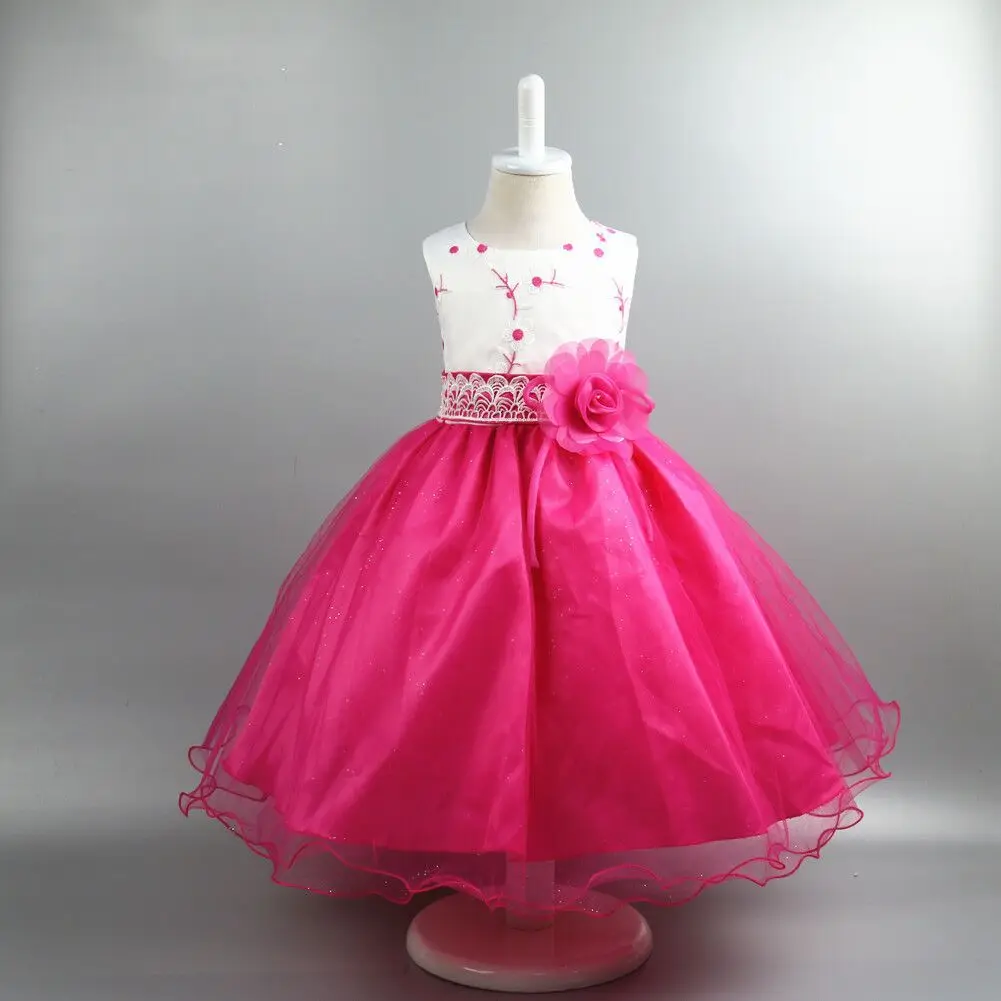 2017 NEW summer hot Sell Embroidery grenadine dress flower princess Costume girls dress clothes Girls Kids 3 4 5 6 7 8 9 10 Year
2017 NEW summer hot Sell Embroidery grenadine dress flower princess Costume girls dress clothes Girls Kids 3 4 5 6 7 8 9 10 Year