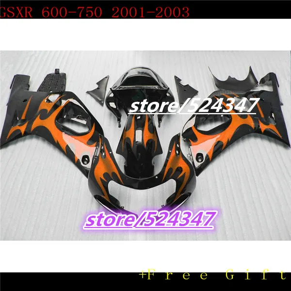Hey-Hey-Market hot sales manufacturers GSXR600 750 01 02 03 GSXR600 750 smooth ink black motorcycle fairing of orange flames
Hey-Hey-Market hot sales manufacturers GSXR600 750 01 02 03 GSXR600 750 smooth ink black motorcycle fairing of orange flames