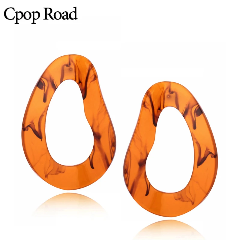Cpop Orange Geometric Acrylic Earrings for Women Gray Green Blue Fashion Acetate Resin Earrings Elegant Stainless Steel Jewelry
Cpop Orange Geometric Acrylic Earrings for Women Gray Green Blue Fashion Acetate Resin Earrings Elegant Stainless Steel Jewelry