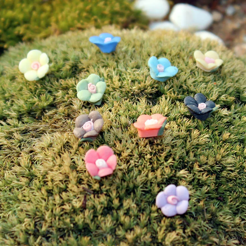 10pcs/set Small flowers Resin Gardening moss home decor crafts craft bonsai bottle garden/miniatures DIY Micro Landscape
10pcs/set Small flowers Resin Gardening moss home decor crafts craft bonsai bottle garden/miniatures DIY Micro Landscape