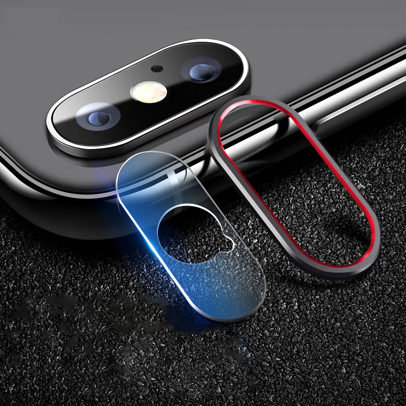 For iPhone X XS MAX XR Lens 2.5D Tempered Glass Protector + Aluminum Alloy Protective Ring Circle Explosion-Proof
For iPhone X XS MAX XR Lens 2.5D Tempered Glass Protector + Aluminum Alloy Protective Ring Circle Explosion-Proof