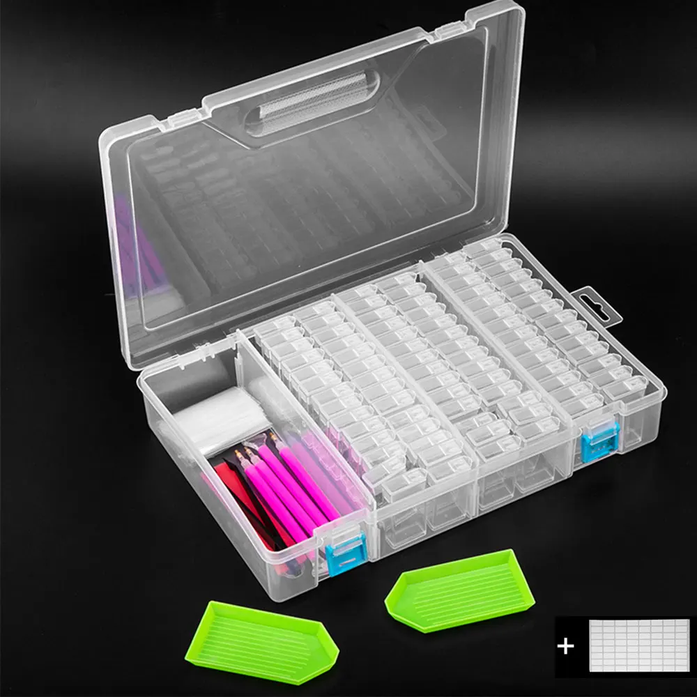 Diamond Painting Tools Accessories Storage Box Beads Container Diamond Embroidery Stone Convenience Box
Diamond Painting Tools Accessories Storage Box Beads Container Diamond Embroidery Stone Convenience Box