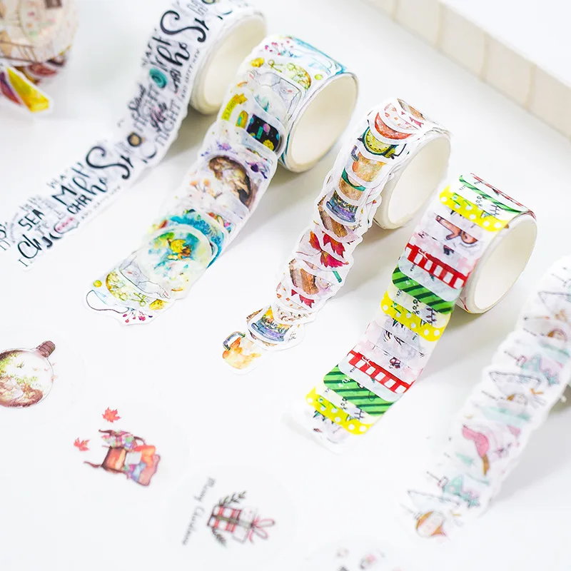 1 pcs/lot DIY Japanese Paper Decorative Adhesive Tape Cartoon Animals water color Washi Tape/Masking Tape Stickers
1 pcs/lot DIY Japanese Paper Decorative Adhesive Tape Cartoon Animals water color Washi Tape/Masking Tape Stickers