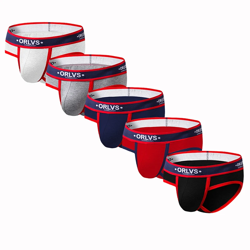 ORLVS 2019 Sexy Men Underwear Briefs 5Pcs/lot Gay Mens CottonBikini Slip Men Underpants Cueca Male Panties OR145
ORLVS 2019 Sexy Men Underwear Briefs 5Pcs/lot Gay Mens CottonBikini Slip Men Underpants Cueca Male Panties OR145