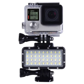 500Lum 36 LED Waterproof Photographic Lighting Diving Camping Night Fill Light For Gopro hero 3/3+/4/4S/5/5S/6 Gopro Accessories
500Lum 36 LED Waterproof Photographic Lighting Diving Camping Night Fill Light For Gopro hero 3/3+/4/4S/5/5S/6 Gopro Accessories