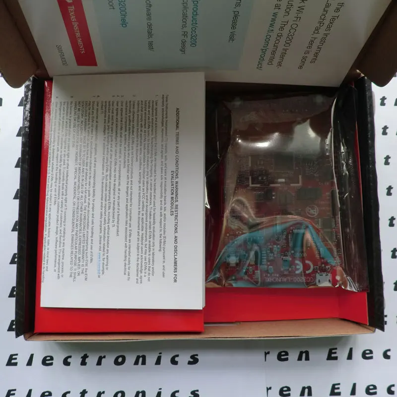 1 pcs x CC3200-LAUNCHXL Development Boards & Kits - Wireless SimpleLink CC3200 Wi-Fi LaunchPad LAUNCHXL CC3200 LaunchPad
1 pcs x CC3200-LAUNCHXL Development Boards & Kits - Wireless SimpleLink CC3200 Wi-Fi LaunchPad LAUNCHXL CC3200 LaunchPad