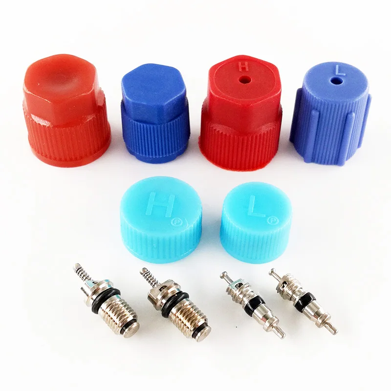 10 sets Auto A/C System Service Kit Caps & Valve Cores AC Rapid Seal Kit for Honda Toyota Cadillac Car Air Conditioning Parts
10 sets Auto A/C System Service Kit Caps & Valve Cores AC Rapid Seal Kit for Honda Toyota Cadillac Car Air Conditioning Parts