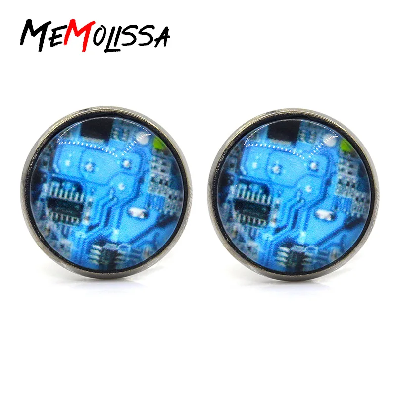 Promotion!!! 1 Pair blue Computer Circuit Board picture Cufflinks Computer Geek Cufflinks Nerd Accessories Gift Unisex
Promotion!!! 1 Pair blue Computer Circuit Board picture Cufflinks Computer Geek Cufflinks Nerd Accessories Gift Unisex