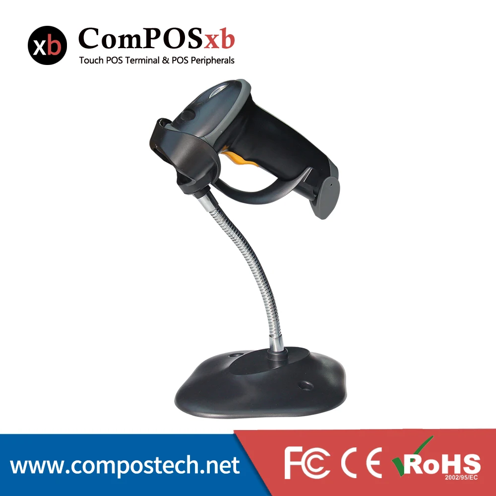 High Scaned Speed Portable Losar Barcode Scanner Reader Gun with USB Cable for Supermarket and POS System
High Scaned Speed Portable Losar Barcode Scanner Reader Gun with USB Cable for Supermarket and POS System