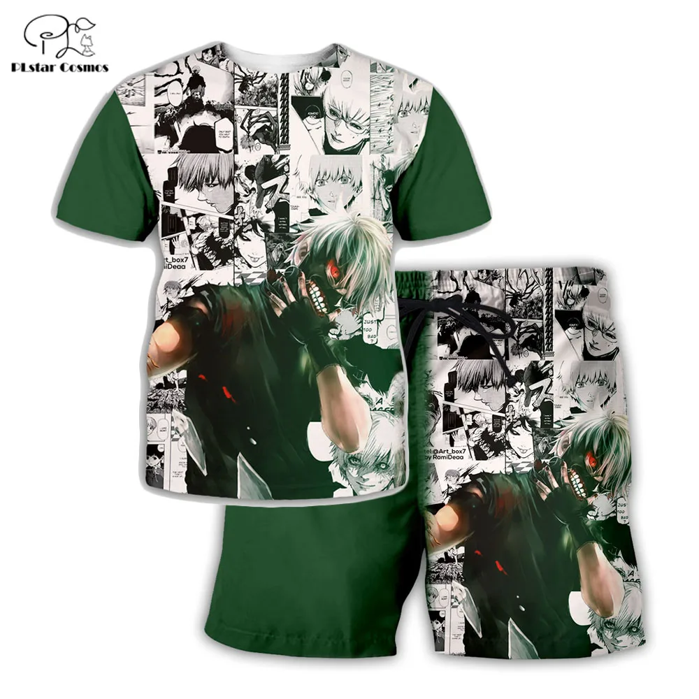 PLstar Cosmos Summer T Shirts Men Anime Comic Printed Tokyo Ghoul 3D T-Shirt and shorts Mens for boy Tokyo Ghoul Suit TG-06
PLstar Cosmos Summer T Shirts Men Anime Comic Printed Tokyo Ghoul 3D T-Shirt and shorts Mens for boy Tokyo Ghoul Suit TG-06