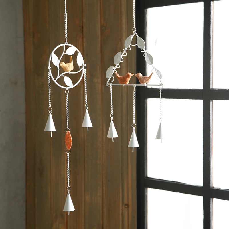 Natural Pleasant Iron Bird Wind Chimes for Home Garden Balcony Hanging Decorations
Natural Pleasant Iron Bird Wind Chimes for Home Garden Balcony Hanging Decorations