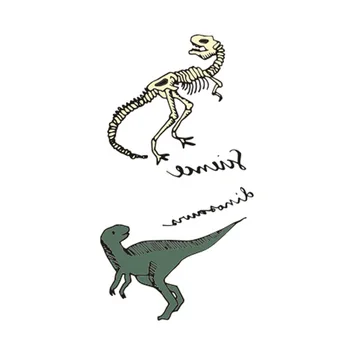 2017NEW Hot Design Temporary Tattoo for Adults Waterproof Tatoo Sticker Body Art Dinosaur and It's Bones Fake Tattoo Man Woman
2017NEW Hot Design Temporary Tattoo for Adults Waterproof Tatoo Sticker Body Art Dinosaur and It's Bones Fake Tattoo Man Woman