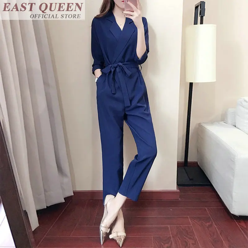 Jumpsuits women solid ankle-length pants sashes elastic business overalls for woman elegant casual office lady jumpsuit DD630 L
Jumpsuits women solid ankle-length pants sashes elastic business overalls for woman elegant casual office lady jumpsuit DD630 L