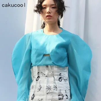 Cakucool New Women Summer Long Batwing Sleeve Blouse Top Brief Design V-neck Cocoon Blusas Oversize Loose Blouses Shirt Female
Cakucool New Women Summer Long Batwing Sleeve Blouse Top Brief Design V-neck Cocoon Blusas Oversize Loose Blouses Shirt Female