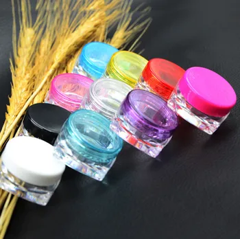 1000pcs 3g Square Cream Jar Cosmetic Container Sample Jar Display Case Cosmetic Packaging plastic bottle
1000pcs 3g Square Cream Jar Cosmetic Container Sample Jar Display Case Cosmetic Packaging plastic bottle