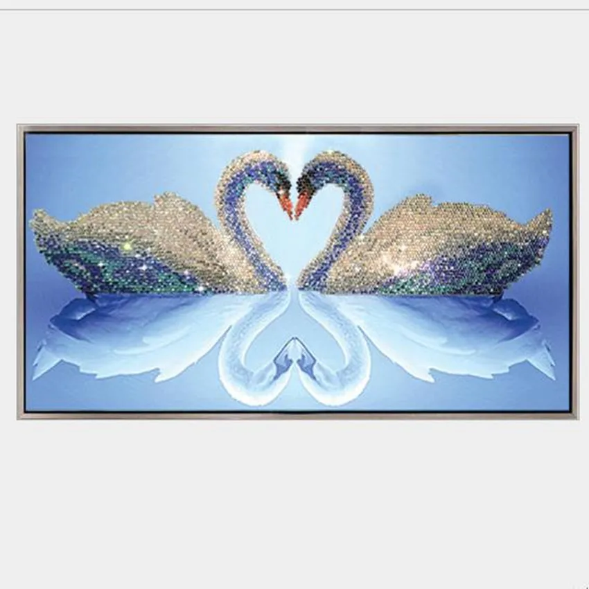 Free Shipping Wedding Decoration Diamond Painting Swans 5D DIY Diamond Cross Stitch Partial Big Sizes 100x50 120x60
Free Shipping Wedding Decoration Diamond Painting Swans 5D DIY Diamond Cross Stitch Partial Big Sizes 100x50 120x60