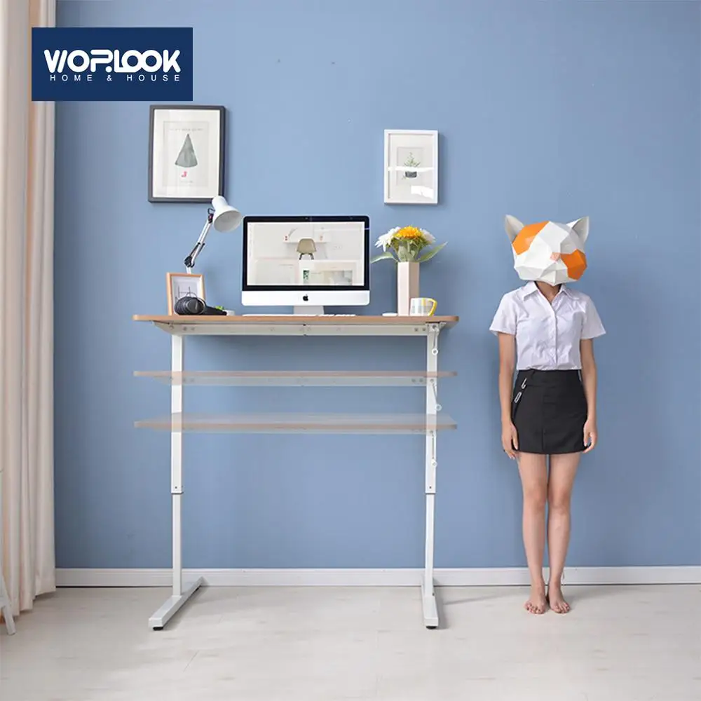 Adjustable Manual Lifting Ergonomics Simple Office Computer Table Bed Portable Laptop Can be Lifted Standing Desk 120*60 CM
Adjustable Manual Lifting Ergonomics Simple Office Computer Table Bed Portable Laptop Can be Lifted Standing Desk 120*60 CM