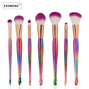 7Pcs/Set 3D Fish Scales Professional Powder Blush Brushes Makeup Eyeshadow Eyebrow Brushes Set Cosmetic Kit Make up Brushes Set
7Pcs/Set 3D Fish Scales Professional Powder Blush Brushes Makeup Eyeshadow Eyebrow Brushes Set Cosmetic Kit Make up Brushes Set