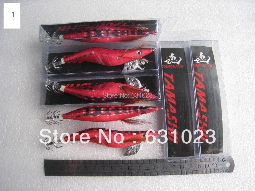 MR OCTOPUS 10pcs fishing lure squid jig.squid hook 3.5# 13.5cm 21g 1#. | Спорт и развлечения