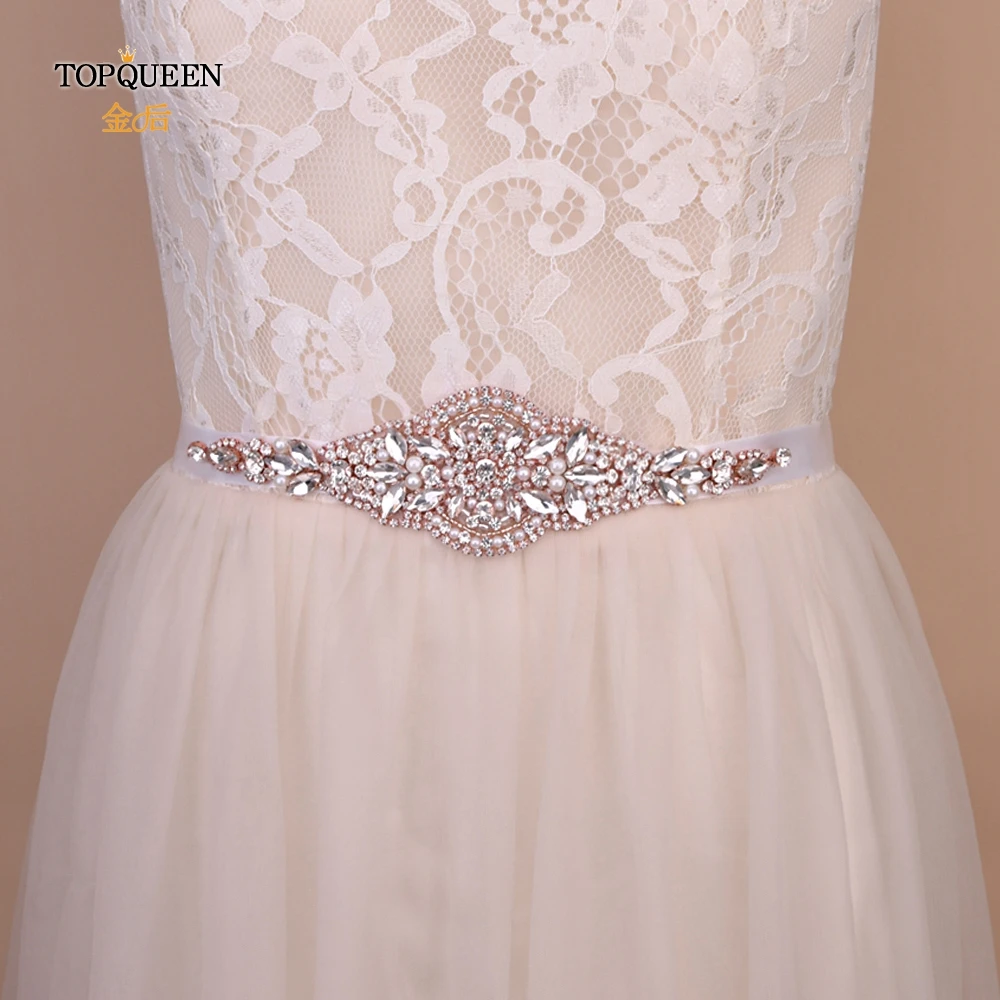 TOPQUEEN S425 sliver diamond crystal wedding belt pearl belt wedding woman belts women's evening dress belt for wedding
TOPQUEEN S425 sliver diamond crystal wedding belt pearl belt wedding woman belts women's evening dress belt for wedding