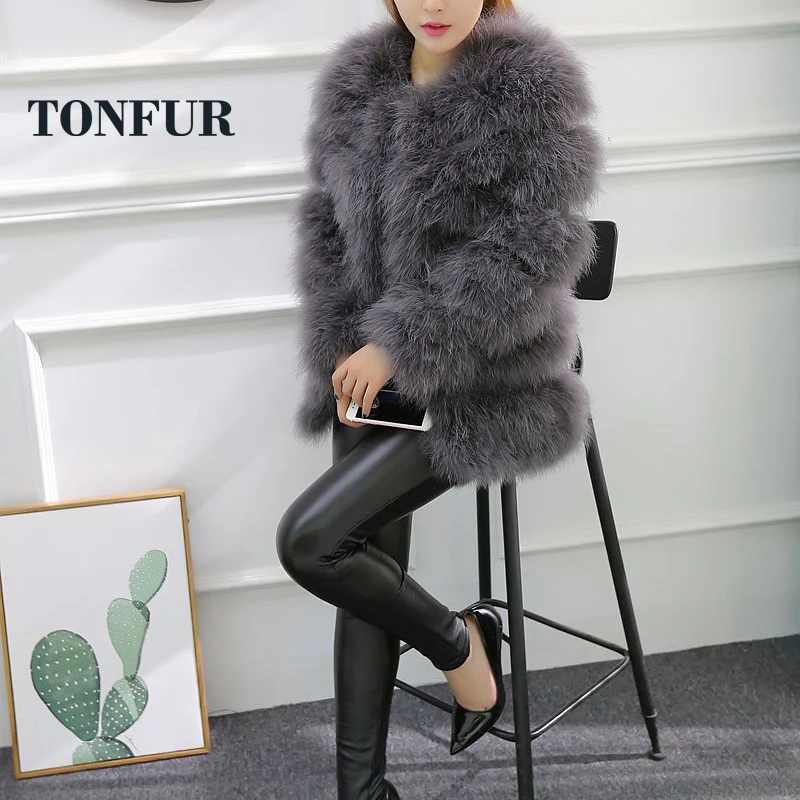 2019 Casual Sexy Style Design Show Trend Real Ostrich Fur Coat Natural Genuine Feather Fur Jacket Luxury Overcoat WSR142
2019 Casual Sexy Style Design Show Trend Real Ostrich Fur Coat Natural Genuine Feather Fur Jacket Luxury Overcoat WSR142