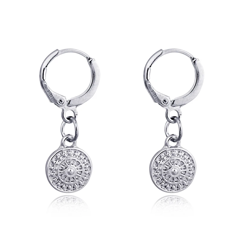 Dayoff Europe Round Gold Silver Hoop Earrrings Female Africa Vintage Punk Earstud Women Jewelry Charms Small Sun Ear Ring E599
Dayoff Europe Round Gold Silver Hoop Earrrings Female Africa Vintage Punk Earstud Women Jewelry Charms Small Sun Ear Ring E599