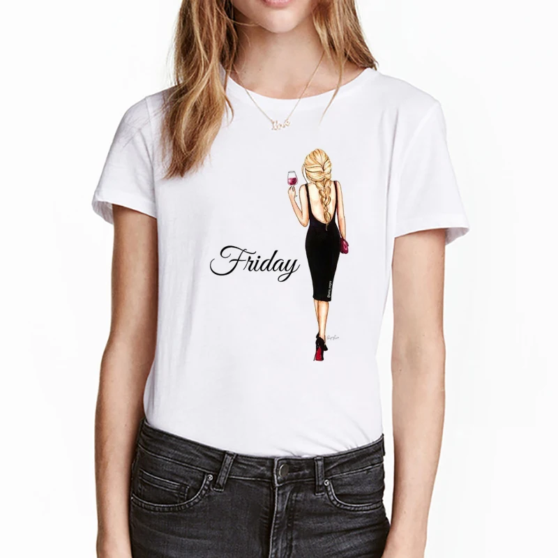 Camisetas Verano Mujer 2019 New Harajuku Aesthetics T Shirt Friday Party Korean Kawaii Tops Streetwea Vogue Tee Shirt Femme
Camisetas Verano Mujer 2019 New Harajuku Aesthetics T Shirt Friday Party Korean Kawaii Tops Streetwea Vogue Tee Shirt Femme