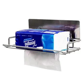 Creative Punch-free Stainless Steel Paper Storage Rack Kitchen Trays Bathroom Removable Tissue Box Holder Home Organizer Tool
Creative Punch-free Stainless Steel Paper Storage Rack Kitchen Trays Bathroom Removable Tissue Box Holder Home Organizer Tool