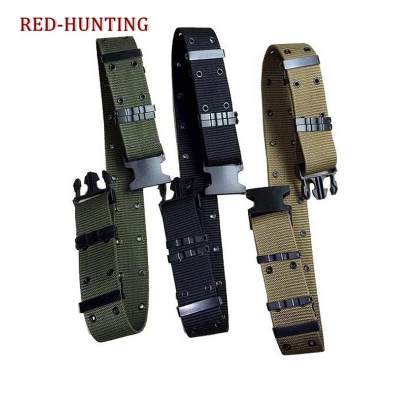 Airsoft Military Tactical Belt Unisex Durable Hunting Outdoor Utility Adjustable Waist Support
Airsoft Military Tactical Belt Unisex Durable Hunting Outdoor Utility Adjustable Waist Support