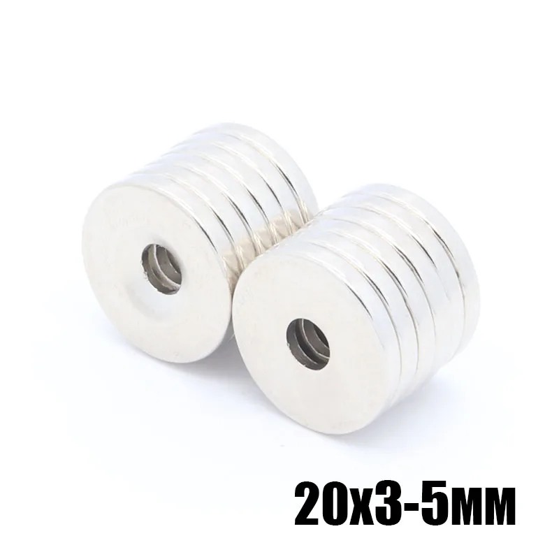50PCS 20x3-5 mm Super Strong Round Neodymium Countersunk Ring Magnets 20mm x 3mm Hole 5mm Rare Earth N35 Neodymium magnet
50PCS 20x3-5 mm Super Strong Round Neodymium Countersunk Ring Magnets 20mm x 3mm Hole 5mm Rare Earth N35 Neodymium magnet