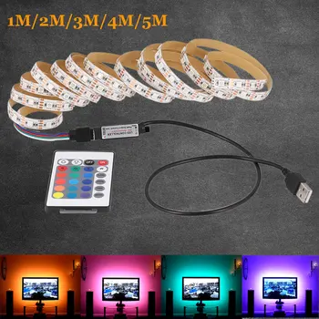 1m 2m 3m 4m 5m IP20 5050 SMD DC 5V USB Charger Power Supply LED strip light RGB remote control USB cable adapter LED lamp Decor
1m 2m 3m 4m 5m IP20 5050 SMD DC 5V USB Charger Power Supply LED strip light RGB remote control USB cable adapter LED lamp Decor