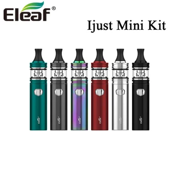 Original Eleaf Ijust Mini Kit 2ml Vape Pen 25W output 1100mAh Battery With GT coils Atomizer Electronic Cigarette Vaper
Original Eleaf Ijust Mini Kit 2ml Vape Pen 25W output 1100mAh Battery With GT coils Atomizer Electronic Cigarette Vaper