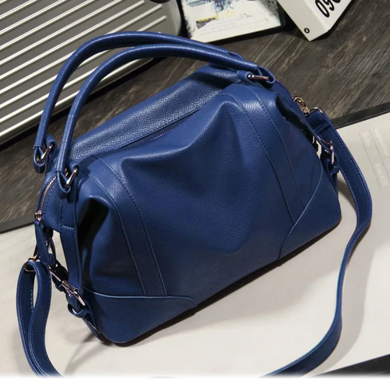 Luxury Large Capacity Genuine Leather Women Handbag Shopping Bag Shoulder Bags WF 668