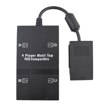 xunbeifang 50pcs a lot For PS2 Multitap Multi tap Player Multiplayer Adapter for PlayStation 2 for PS 2 support 4 controllers
