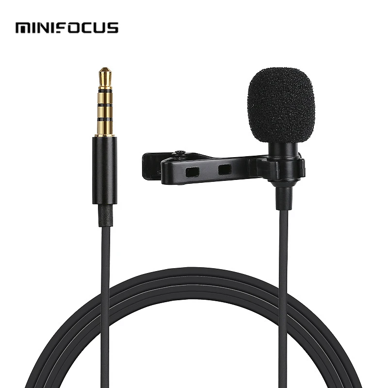 MF-LM10 1.5m Line Microphone Microfone Audio Video MIC Recording Lavalier Condenser Microphone for Mobile phone camera A9 A7M3
MF-LM10 1.5m Line Microphone Microfone Audio Video MIC Recording Lavalier Condenser Microphone for Mobile phone camera A9 A7M3