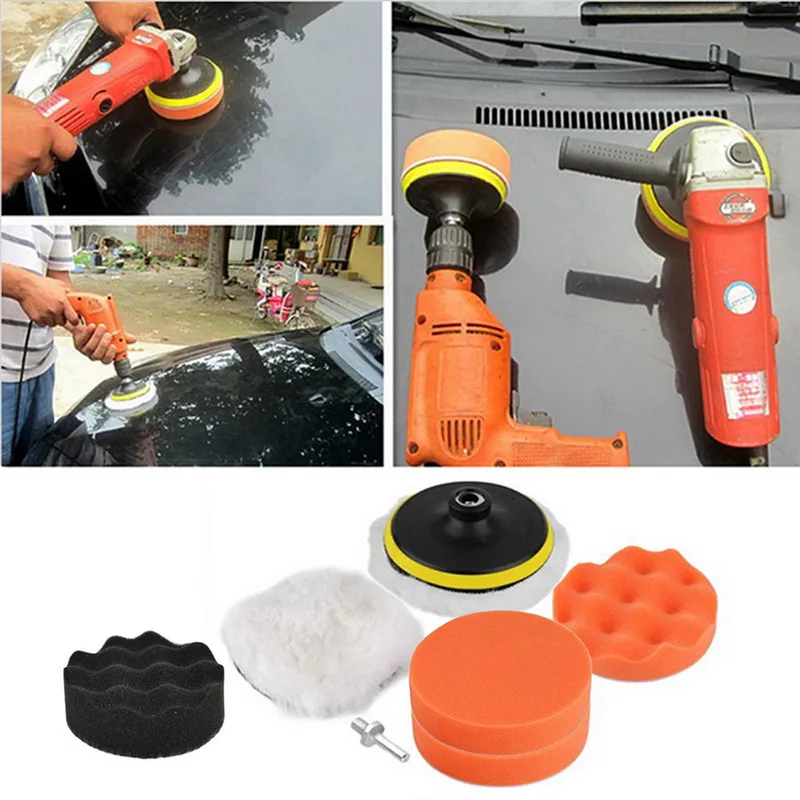 A set of Durable 3" Buffer Pad Set Kit+Drill Adapter For Car polish Tool Car Care Kit Automotive Care Supplies Auto Car cleaning
A set of Durable 3" Buffer Pad Set Kit+Drill Adapter For Car polish Tool Car Care Kit Automotive Care Supplies Auto Car cleaning