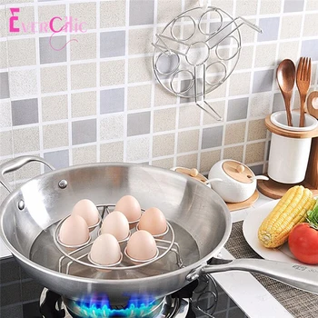 1 pc Stainless Steel Egg Steaming Rack Instant Egg Cooker Steam Drying Rack Kitchen Cook Accessories
1 pc Stainless Steel Egg Steaming Rack Instant Egg Cooker Steam Drying Rack Kitchen Cook Accessories