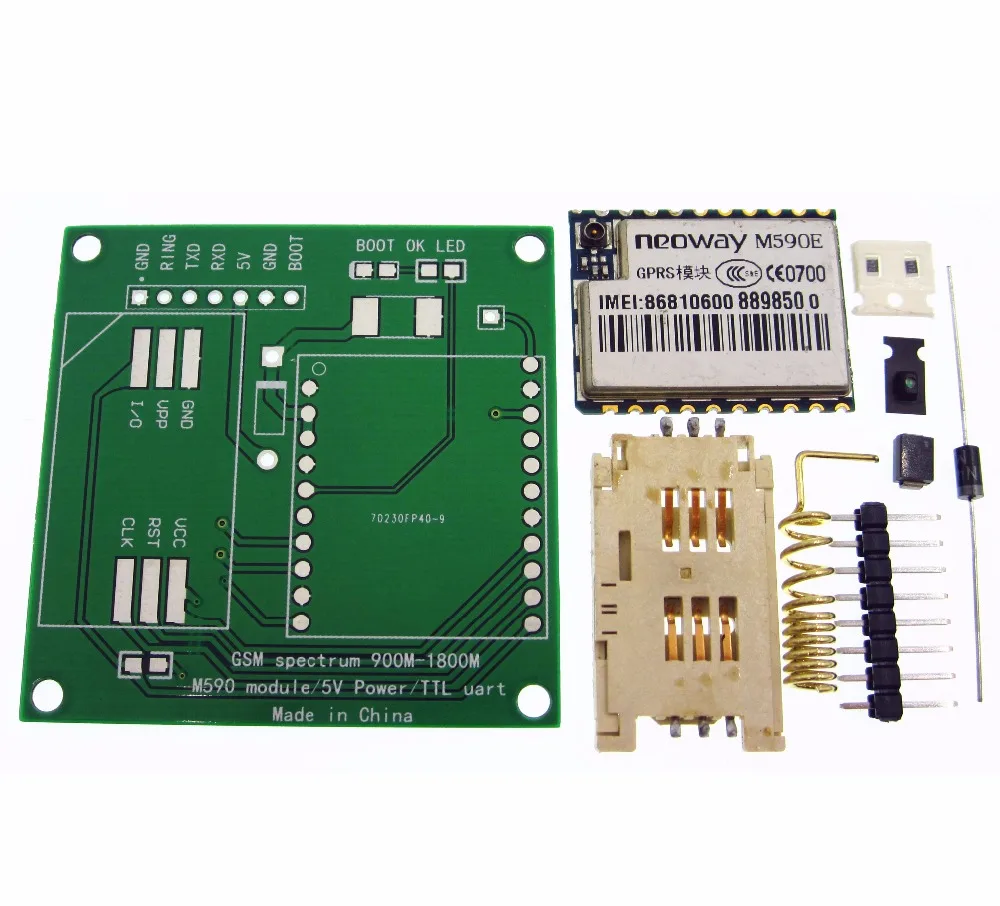 10set M590E GSM GPRS module Diy kits M590 GSM GPRS 900m-1800m sms CPU MCU test Second-hand
10set M590E GSM GPRS module Diy kits M590 GSM GPRS 900m-1800m sms CPU MCU test Second-hand