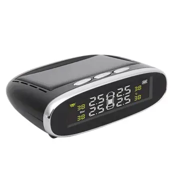 VODOOL TPMS Car Wireless Tire Pressure Monitoring System Solar Power Charging Auto Security Alarm+4 Internal Sensors Car Styling
VODOOL TPMS Car Wireless Tire Pressure Monitoring System Solar Power Charging Auto Security Alarm+4 Internal Sensors Car Styling