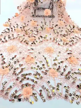 Gold Sequined African French Mesh Net Lace Fabric For India Evening Party Dress Fabrics 2017 New Nigeria Sequins Voile (5-19
Gold Sequined African French Mesh Net Lace Fabric For India Evening Party Dress Fabrics 2017 New Nigeria Sequins Voile (5-19